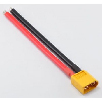 XT60 Male (ESC) with 12AWG Silicon Wire 10cm